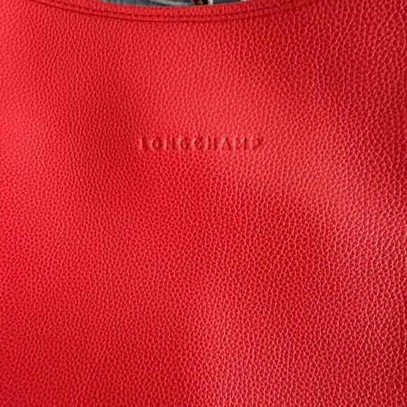 Longchamp Vibrant Red Shoulder Bag - Picture 2 of 5